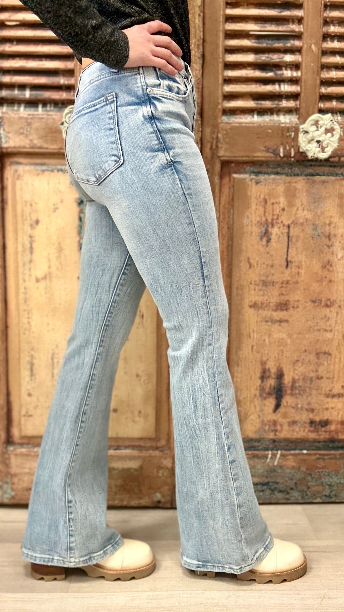 Dear John Portmore Rosa Bootcut Denim Jean