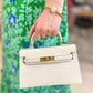 Buckle Mini Bag - Ivory