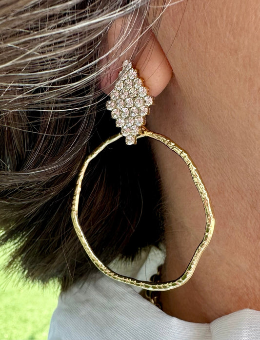 Callie Hoops - CZ Top