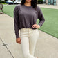 Gracie Polka Dot Bubble Top - Ash