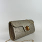 Bamboo Clutch - Gold