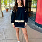 Sporty Chic Skort - Black