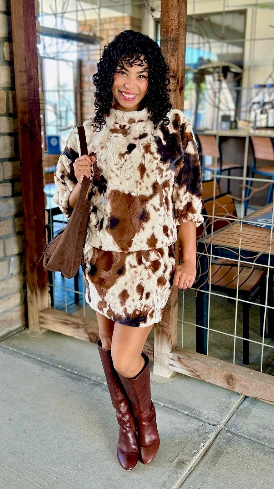 Ivy Jane Faux Fur Pony Skirt