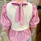 Prep In Your Step Layered Top - Pink
