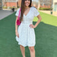 Fiora White Eyelet Dress
