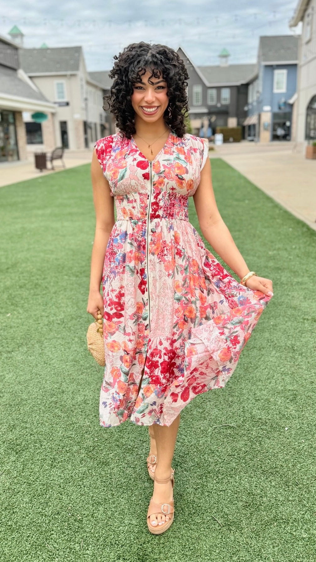Daphne Floral Dress