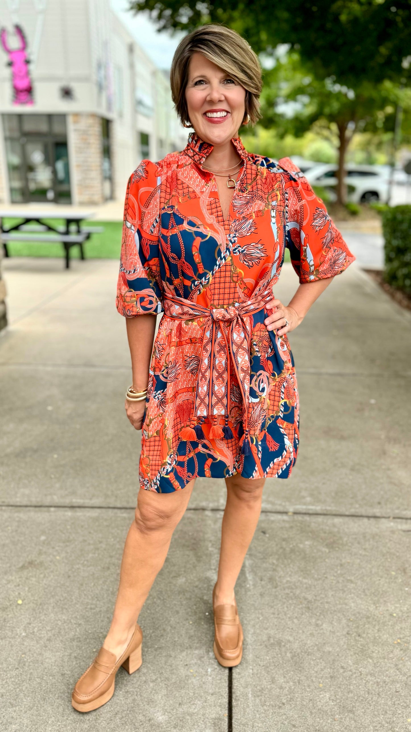 Gretchen Scott Outta Sight Dress - Orange