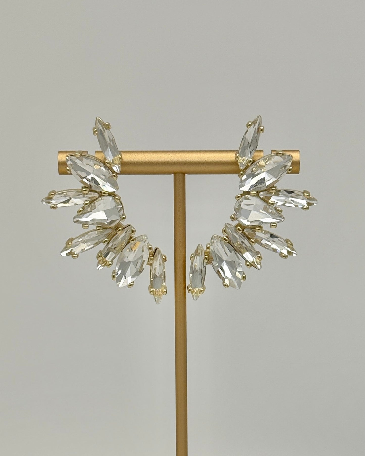 Wren Drops - Clear Earrings