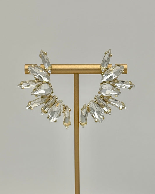 Wren Drops - Clear Earrings