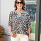 Cecilia Animal Print Blouse