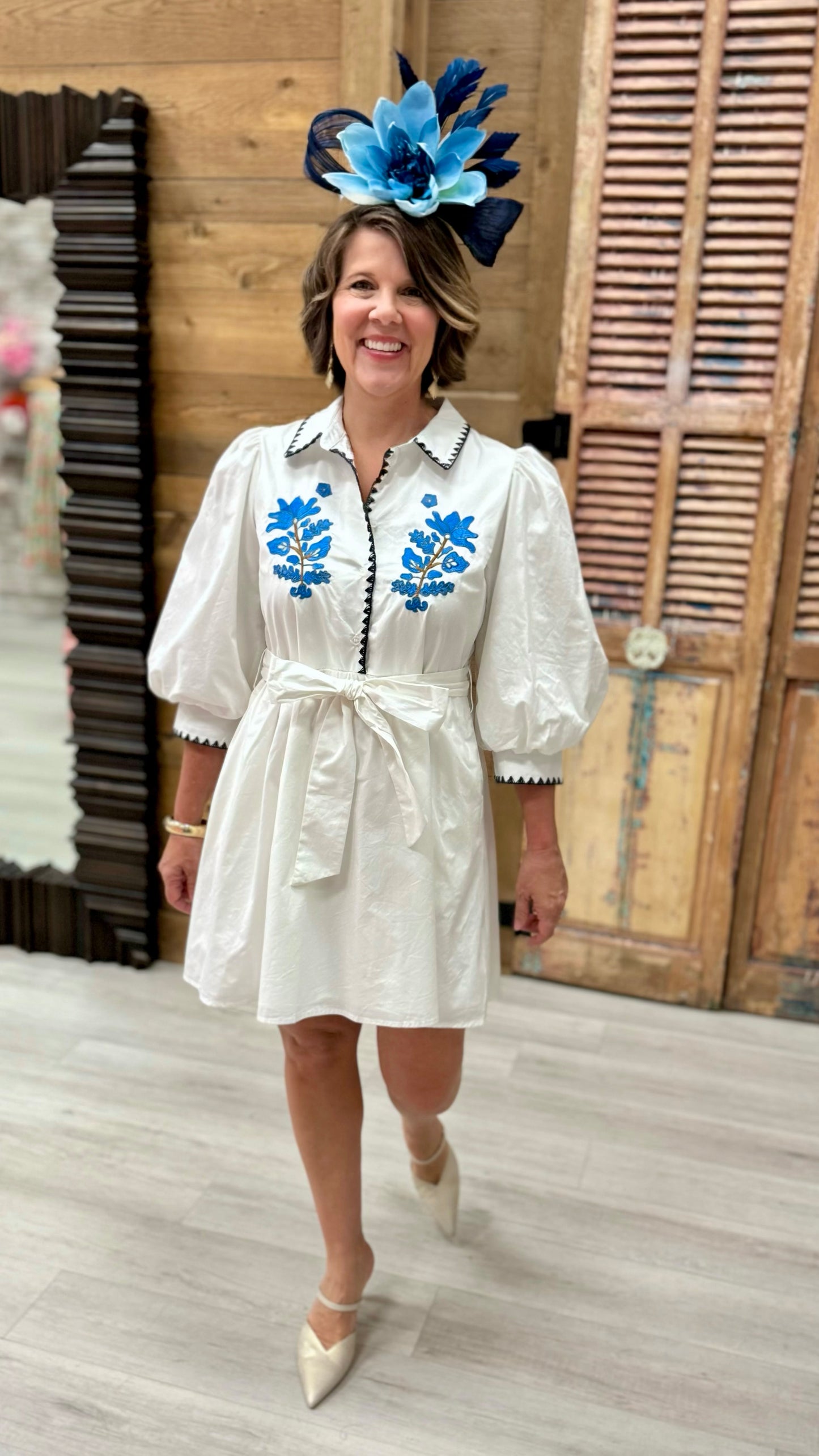 Southern Charm Tie Waist Dress