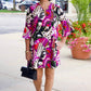 Jude Connally Kerry Butterfly Mosaic Dress
