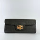 Bamboo Clutch Bag - Black