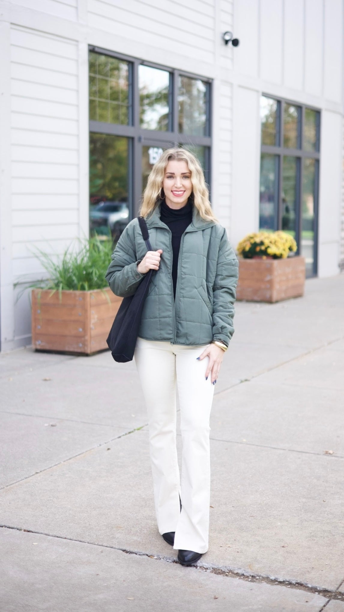Jeanne Puffer Jacket - Olive
