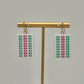 Bam Mahjong Tile Earrings