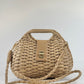 Khaki Straw Bag