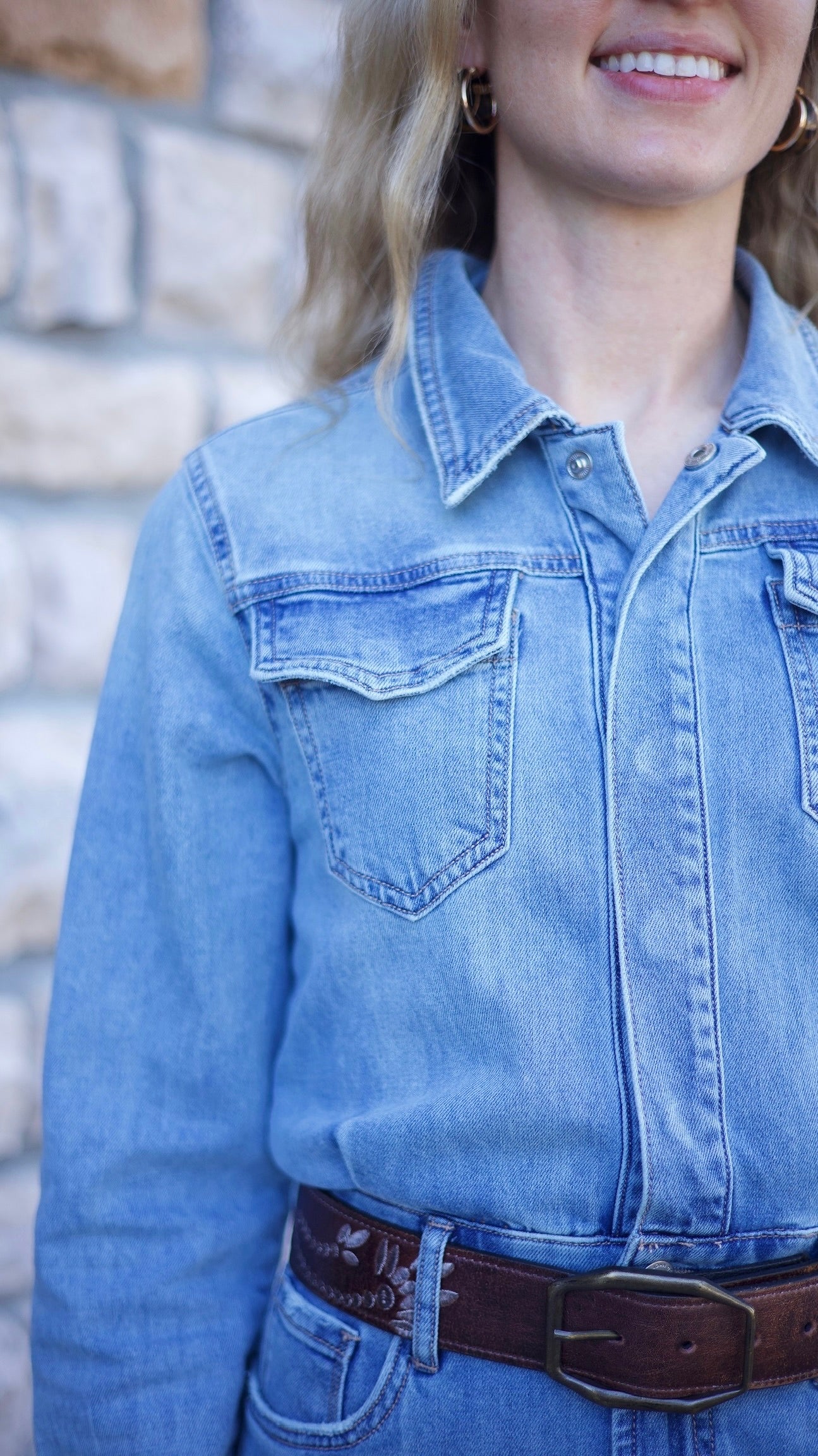 Dear John Lulu Denim Dress - Monterey