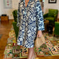Mia Shirtmaker Midi Dress - Navy
