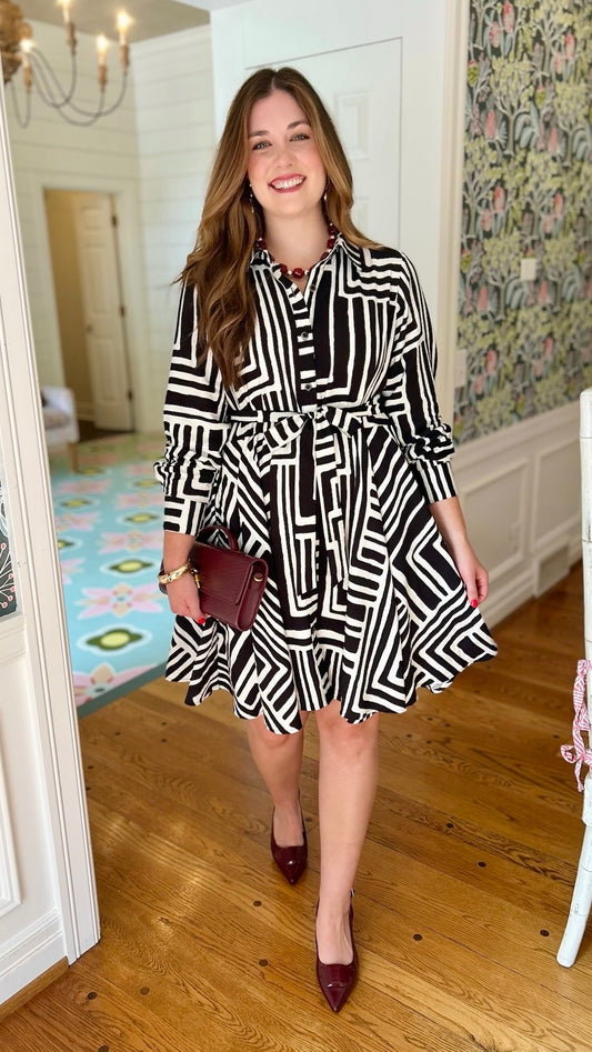 Ivy Jane Graphic Shirt Dress