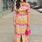 Emily McCarthy Georgia Dress - Azalea