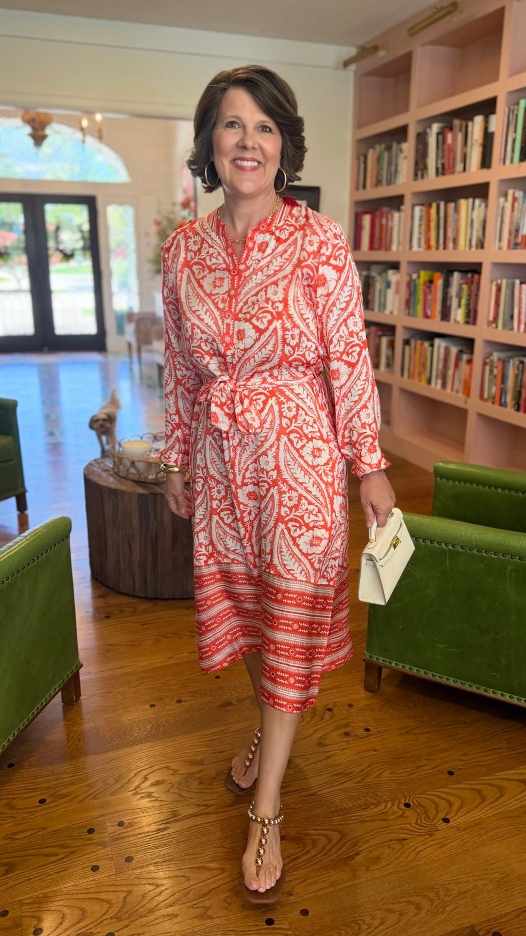 Constantine Dress - Red