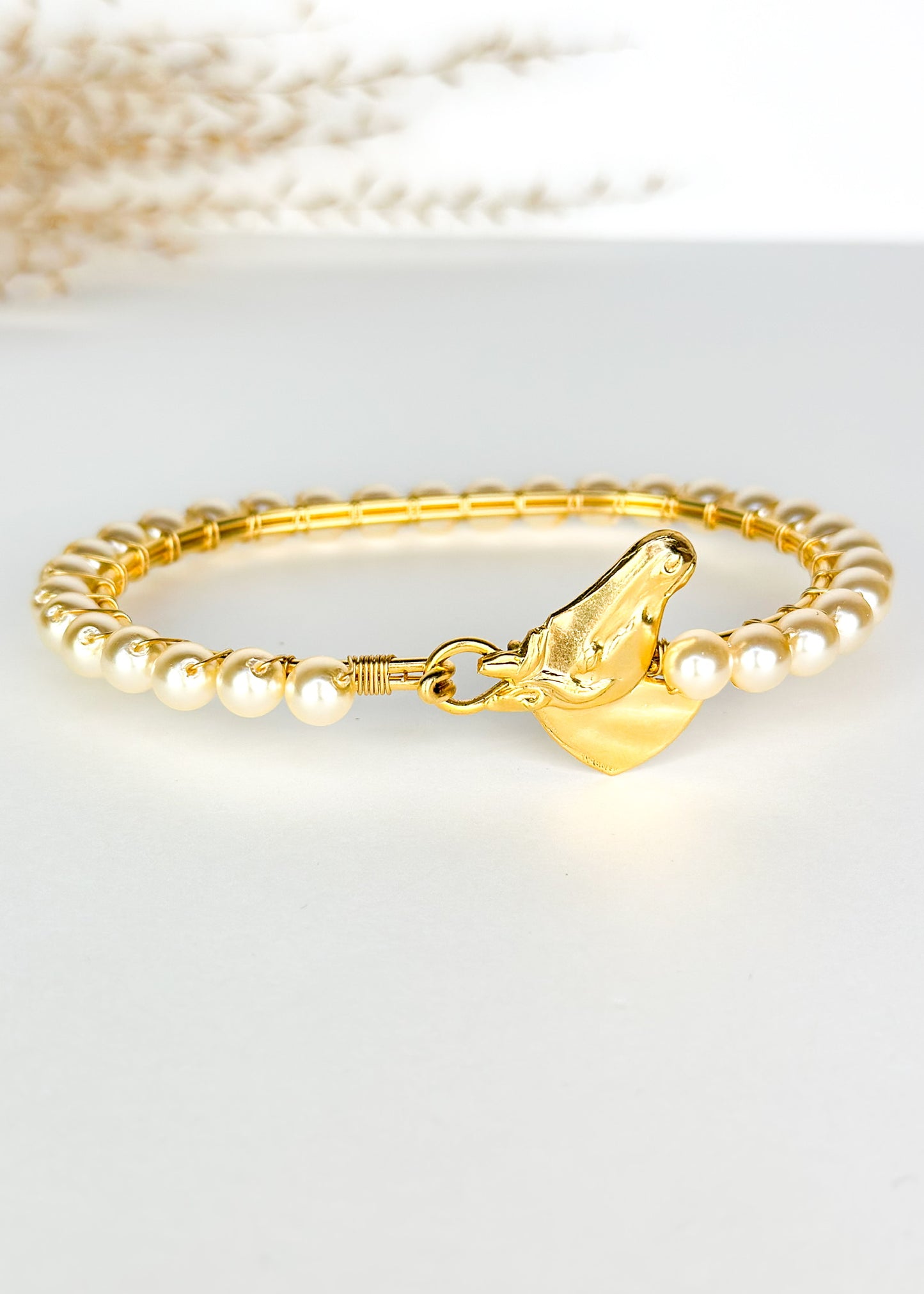Yochi Pearl Horse Bracelet