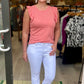 Another Love Flutter Sleeve North Tee - Grapefruit