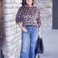 Ivy Jane Leopard Fur Popover