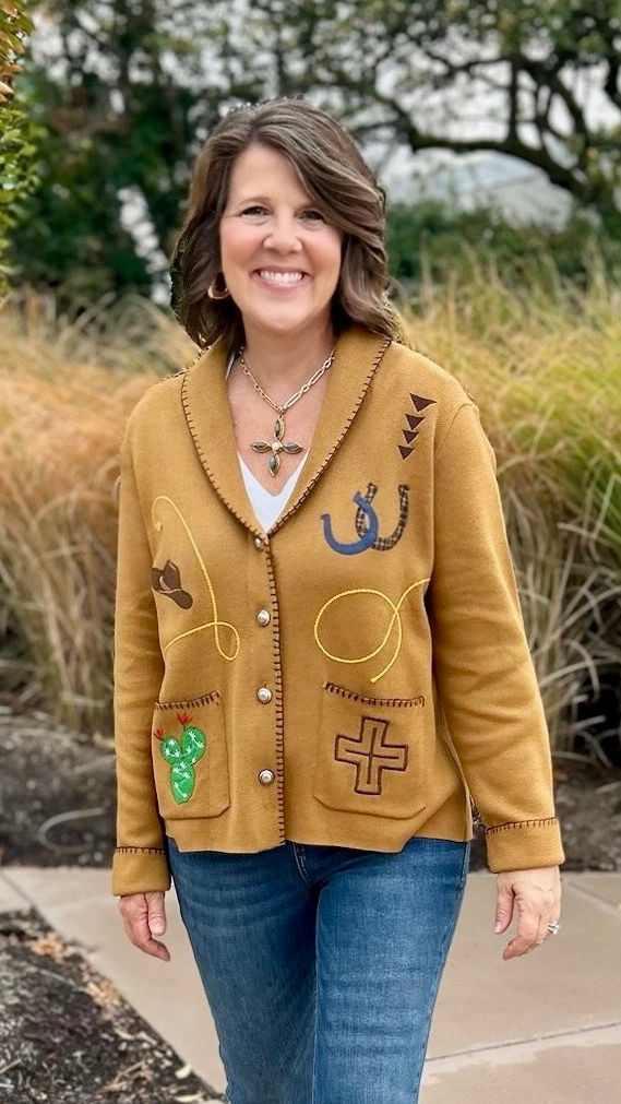 Caitlin Western Cardigan