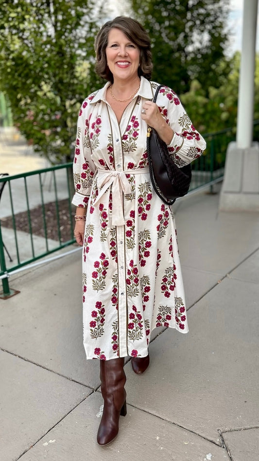 Sadie Dress - Ivory