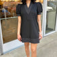 Charlotte Black Embroidered Dress
