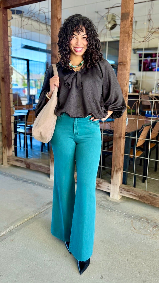 Tiffany Tie Neck Blouse