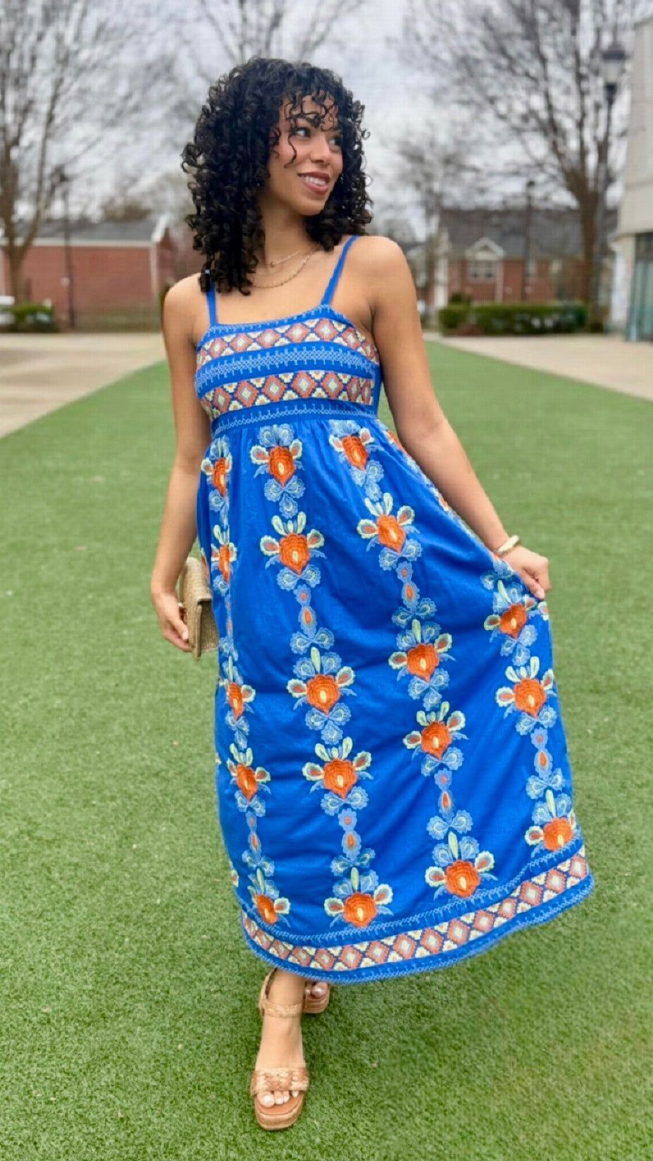 Carlos Sundress - Blue