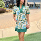 Charlotte Floral Dress - Ecru