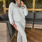 Aaliyah Leisure Pant - Heather Grey