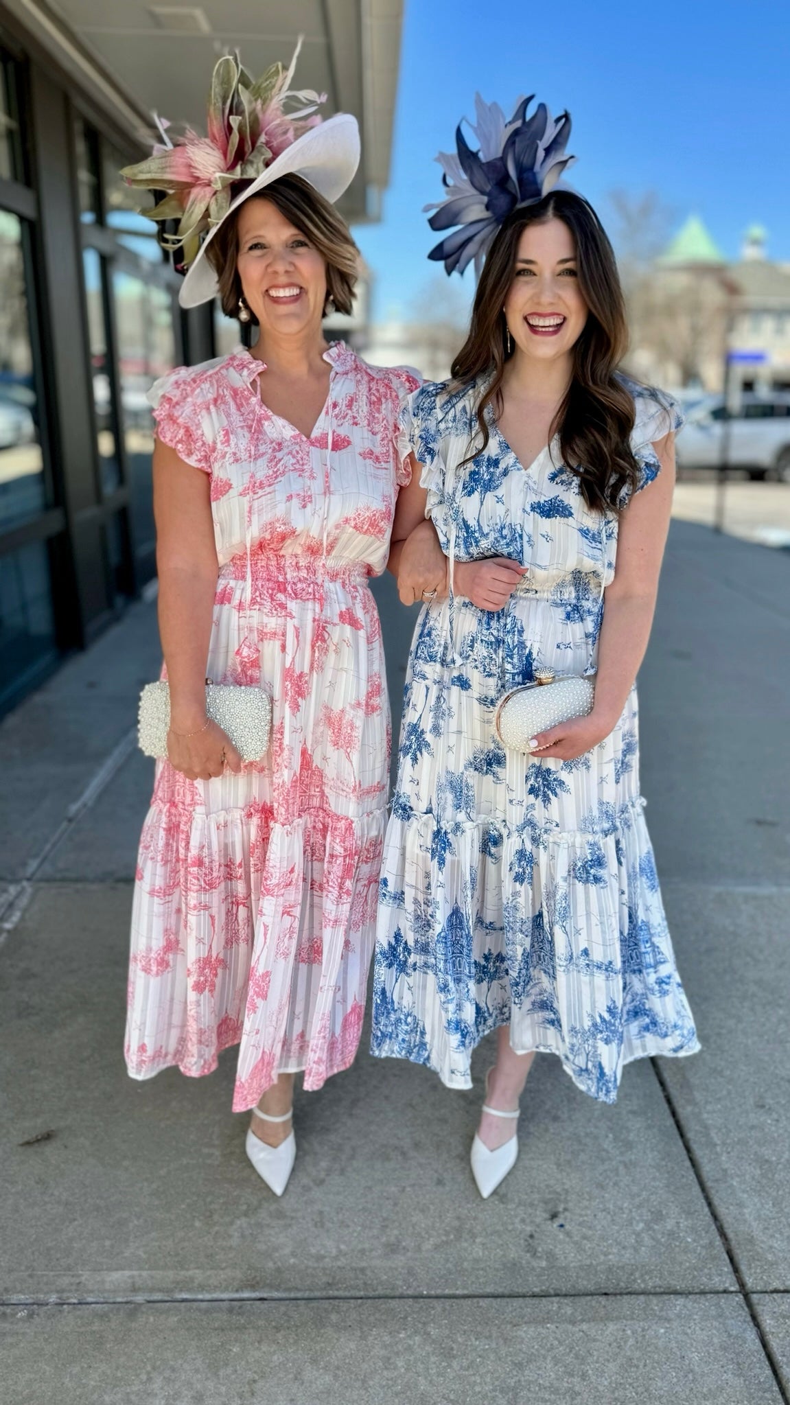 Countryside Midi Dress - Pink