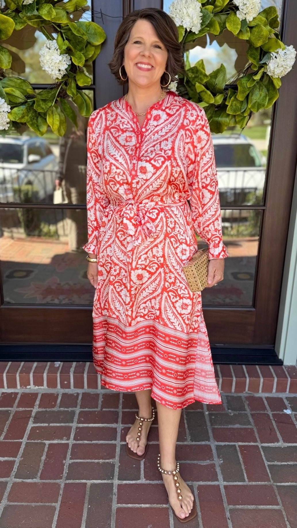 Constantine Dress - Red