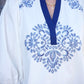 Ingrid Embroidered Top - Ivory