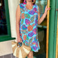 Sofia Seashell Sleeveless Dress