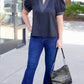Charlotte Embroidered Top- Black
