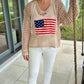God Bless The USA Hoodie - Beige