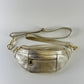 Gold Leather Fanny