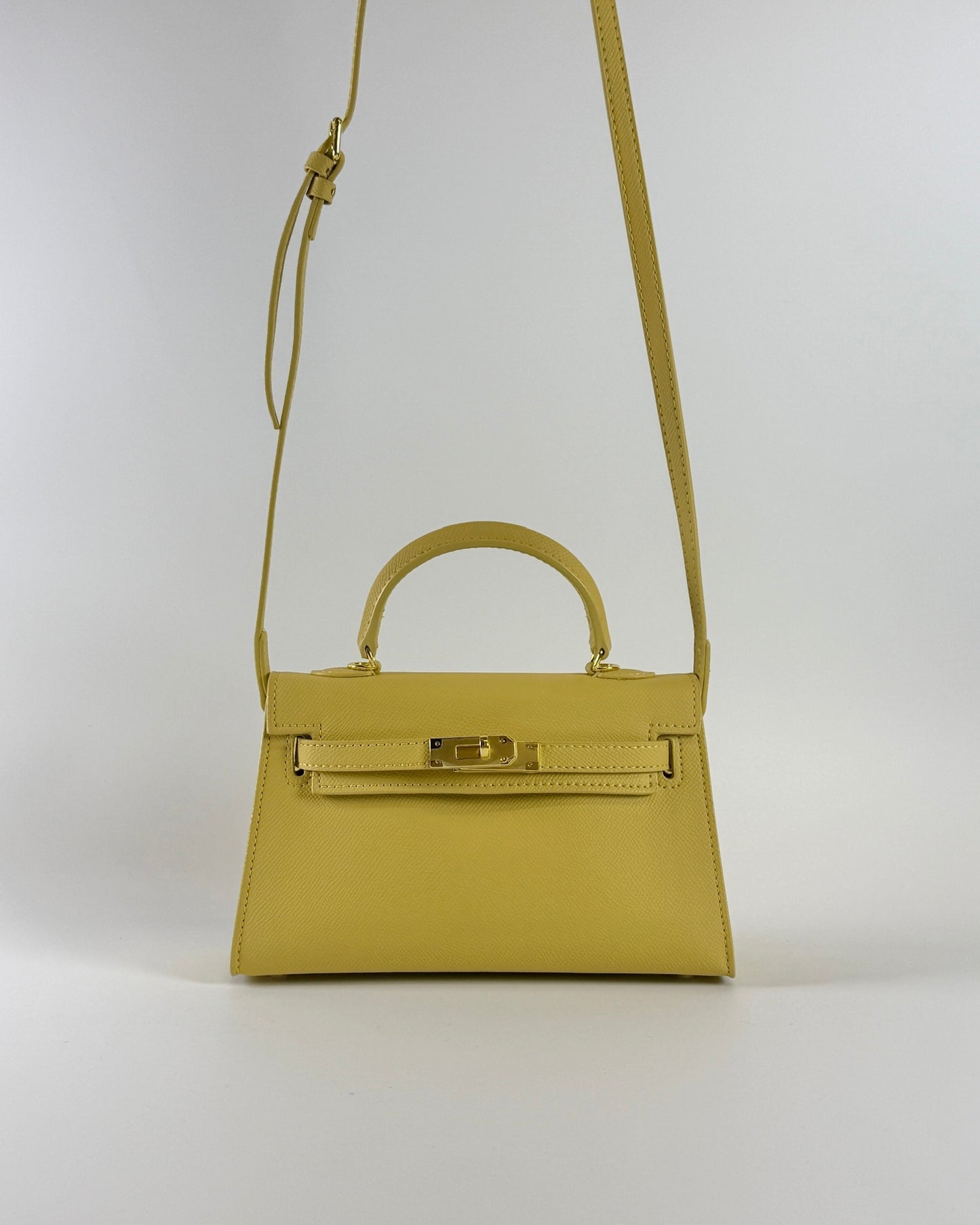 Buckle Mini Bag - Yellow