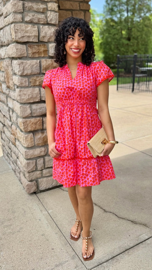 Uncle Frank Wind Dance Dress - Pink