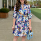 Tyler Boe Karli Cotton Dress - Floral Multi