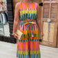 Cannes Sleeveless Dress - Multi