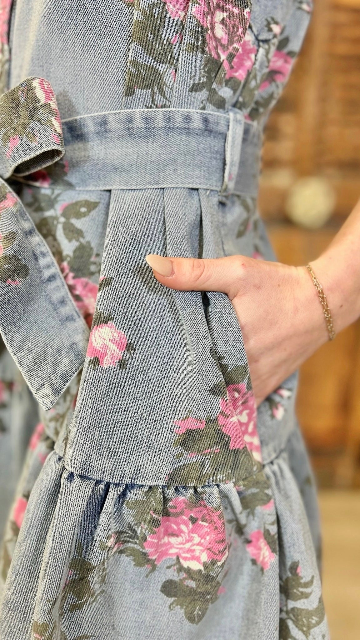 Ellie Denim Mini Dress