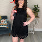 Black Dotty Dress