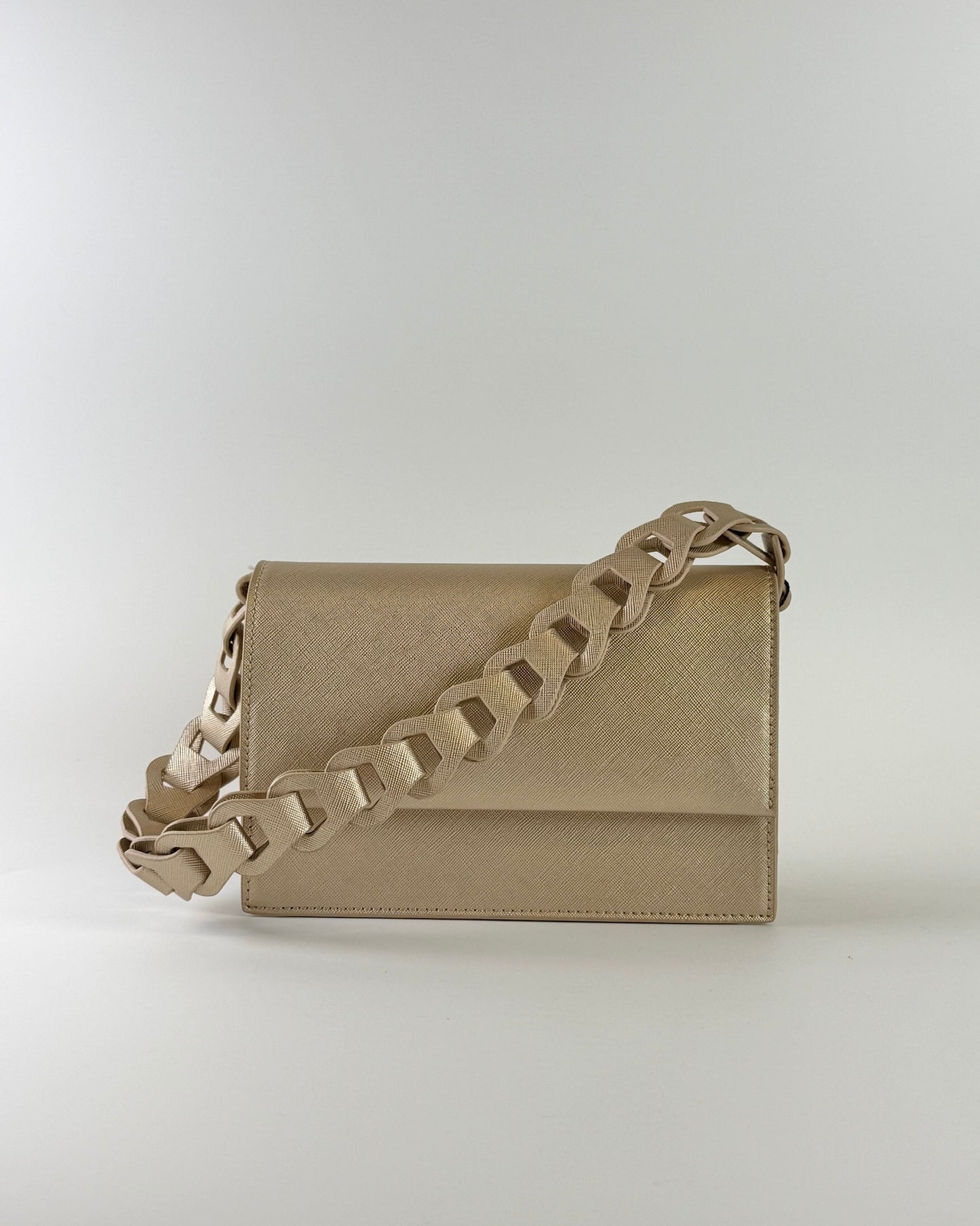 Chain Crossbody Bag - Gold