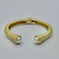 Cuff Bracelet With Pearl